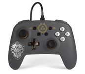 PowerA Enhanced Wired Controller for Nintendo Switch - Hylian Shield, gamepad, wired video game controller, gaming controller - Wired Controller Edition