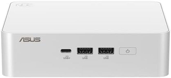 ASUS NUC 15 Pro+ Full System Mini PC with Intel Series 2 Core Ultra 9 285H, 32GB DDR5 RAM, 1TB SSD, Thunderbolt™ 4, Wi-Fi 7 & Bluetooth 5.4, Win 11 Home, Toolless Silver Aluminum Chassis, VESA Mount
