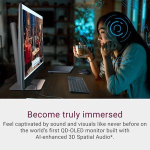 Dell 34" Curved Monitor – UltraWide WQHD Display