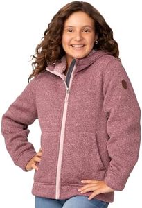 Free Country Girls' Mountain Fleece Jacket Blossom M