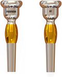 PADOVANI MUSIC | A7 Lightweight Trumpet Mouthpiece | Adjustable Resonator, Premium Trumpet Mouthpiece, High Definiton, Professional Mouthpiece, Trumpet Accessories | Brass, Silver and Gold