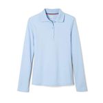 French Toast Girls' SA9424 Polo Shirt, Light Blue, S