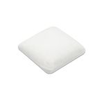 The White Willow Memory Foam Decorative Square Cushion Insert Pillow Filler 18 Inch X 18 Inch