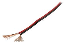 electrosmart 5m Red/Black 2x 1mm 2x 89 Strand Speaker Cable Wire for Home HiFi/Car Audio etc