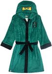 LEGO Ninjago Little/Big Boys Costume Plush Robe, Lloyd Green New, 10-12