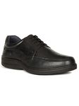 HUSH PUPPIES Men Street Derby Black Formal Shoe - 9 UK