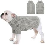 CITÉTOILE Dog Jumper,Knitted Pullov