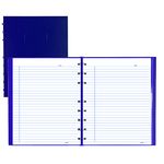 Blueline Notepro Notebook Hard Cover, 192 Pages, Purple