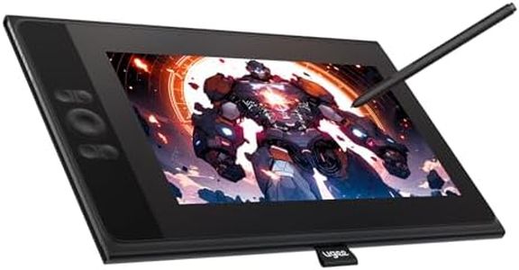UGEE 124% sRGB 11.6inch Drawing Tablet with Screen,UE12 Drawing Tabletf fo PC with Full-Laminated Screen,8 Shortcut Keys&Battery-Free Stylus,Drawing Pad Compatible with Windows/Mac/Android