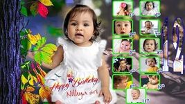 Nanni - Birthday Party Background Flex Banner with Birthday boy/Girl Name, Age and Photo (5 ft Width x 4 ft Height) (Background 1)