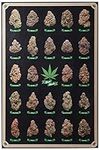 Frame USA Best Buds Marijuana Poste