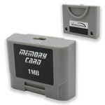 1MB Memory Pak, for N64 Memory Card, Storage Expansion Card, Compatible with Nintendo N64 Controller