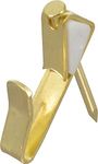 OOK by Hillman 50607 Brass Tidy Tin Supports Up to 20 Pounds, 30 Units Set ReadyNail Conventional Picture Hangers, 20lb, Pieces