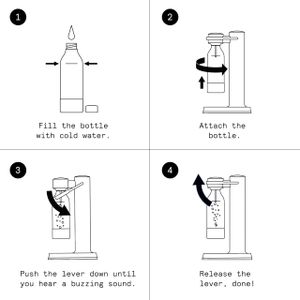 Aarke Carbonator 3 Sparkling Water Maker – Stainless Steel