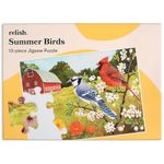 Relish - Dementia Jigsaw Puzzles for Adults - 13 Piece Summer Birds Puzzle - Activities & Gifts for Elderly People with Alzheimer's