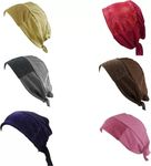 Masrat Collection Under Cap Hijab Scarf Underscarf Glitter Bonnet Tie-Back Hat for Women (Part A)