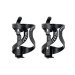 ZEFAL Pack Spring Black - Double Pack Bottle Cage for Your Frame - Lightweight and Durable Bicycle Bottle Cage for Road Bike and Mountain Bike - Black