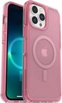 OtterBox iPhone 13 Pro (Only) - Symmetry Clear Series+ Case - Rose Tinted Glasses - Ultra-Sleek - Snaps to MagSafe - Raised Edges Protect Camera & Screen - Non-Retail Packaging