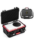 DEVASO Carrying Case for Xbox Series S, Professional Deluxe Waterproof Case Soft Lining Hard Case with Shoulder for Xbox Series S and Other Accessorie