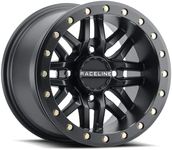 Raceline Wheels A91B RYNO UTV/ATV Wheel Black W/Black Ring 15x7" 4x137", 10 mm offset/(4.39"B/S)