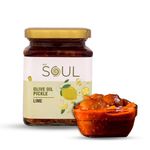 Soul Lime Pickle in Olive Oil 275 Grams