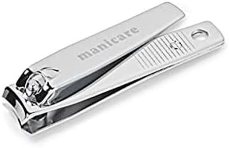 Manicare Nail clipper,Stainless Steel Medium Clipper For Precisie Trimming Of Toenails And Fingernails,Professional Blade,Durable,Ergonomic,Perfect For Handbag Or Travel For Manicures And Pedicures