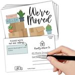 25 Doodle Change of Address Postcards - We've Moved Cards, Change of Address Cards, Moving Announcements Postcards, House Warming Gifts New Home Couple, Realtor Supplies, Realtor Gifts for Clients