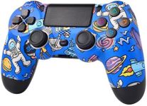 MINSWC PS4 Controller Wireless Compatible with PS4 Controller/Slim/Pro,Blue