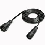 Yowin Christmas Light Extension Cable 6M/19.8FT Fairy Light Extension Cable, 2 Pin Christmas Lights Connector Waterproof Outdoor Lights Extension Lead for Xmas Tree Lights, String Lights