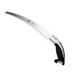 Curved Pruning Saw, 330mm Practical Portable Hand Pruning Saw Curved Saw Landscape Pruning Cutting Tool for Garden and Orchard, Tough and Durable