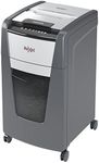 Rexel Optimum Auto Feed+ 225 Sheet Automatic Micro Cut Paper Shredder, P-5 Security, Small Office Use, 60 Litre Removable Bin, Castor Wheels, 2020225MAU, Black