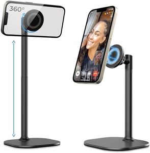 Cooper MagStand - Soporte para iPhone Ajustable para Escritorio Magnético | Soporte Magsafe para iPhone 15 (Pro MAX Plus)/14/13/12, Soporte de Teléfono para Mesa, Soporte de Teléfono Móvil
