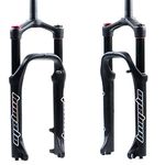 Syvrac Snow Bike Air Fork 20inch Fork Beach Bike Fork for 4.0 Tire Snow Bike Spread 135mm Bike Fat Suspension Fork