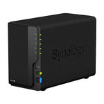 Synology 2 bay NAS DiskStation DS220+ (Diskless), 2GB DDR4