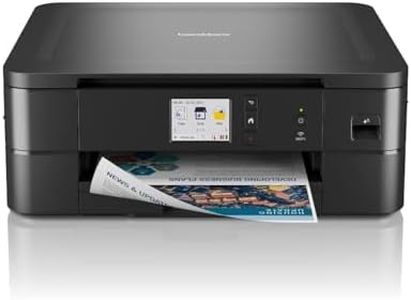 Brother DCP-J1140DW Wireless Colour Inkjet Printer | 3-in-1 (Print/Copy/Scan) | Wi-Fi/USB.2.0/NFC | 6.8cm Touchscreen| Ink Included | UK Plug