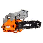 eSkde New Model CS26-S82 25.4cc Top Handle Petrol Chainsaw, Lightweight, Professional, Easy Start with 10” Bar, 2 Chains & Bar Cover; for All Types of Tree Maintenance.