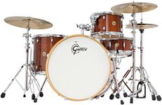 Gretsch CM1E824SWG Catalina Maple CM1 4-Piece Shell Pack with 22-Inch Bass Drum, Walnut Glaze