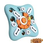 Macco Dog Puzzle Slow Feeder Toys,Dog Treat Dispenser with Squeaky,Dog Toy Intelligence for Medium Pets,Cats,Puppies,Dog Enrichment Toy Non-Slip