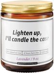 Lawyer Gifts for Women - Funny Lavender Candle for Lawyers Birthday, Fun Gag Gift for Lawyer, Law School Graduation, Soon to Be Lawyers, Law Bar Exam, Cool Gifts for Attorneys, Office Desk Gift