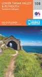 Lower Tamar Valley & Plymouth Map | Tavistock & Callington | Ordnance Survey | OS Explorer Map 108 | England | Walks | Hiking | Maps | Adventure