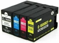 [10 Pack] PGI-1600XL Ink Cartridge for Canon Maxify MB2060 MB2160 MB2360 MB2760