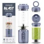 OWNAIR Blast Portable Blender For Smoothie And Juices | 180W USB-Rechargeable | Portable Blender with 470ml Free Sipper Jar | 6000mAh Battery |For Smoothies, Shakes & Baby Food