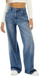 Sweatpant Jeans Women Straight Leg 