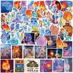 NineGirl 50Pcs Kids Elemental Stickers Pack American Animated Films Cute Cartoon Characters Movies for Girls Teens Adults Waterproof Vinyl Princess Water Bottle Laptop Luggage (Elemental) NINEGIRL26