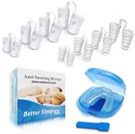 Anti Snoring Devices, Snore Stopper, Nasal Dilators for Breathing, Upgraded Snoring Snoring for Men and Women, Effective Snoring Solution for Comfortable and Quieter Sleep, Reusable