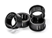 HEYCO #2126 SB 875-11 BLACK SNAP BUSHING, for 7/8" Hole, Cable Mounting & Accessories, UL Recognized Component (Bag of 100)