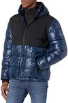 LONDON FOG Men's Puffer, Midnight, Medium