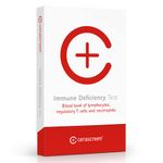 Immune Deficiency Test by CERASCREEN - Measure The Number of Immune Cells in Your Body | Home Health Test | Professional Laboratory Analysis | Detailed Report of Results