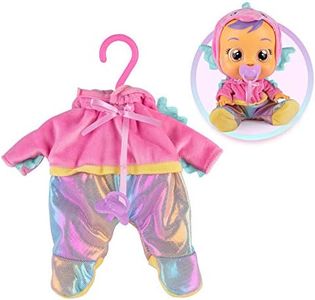 IMC TOYS Bebés Llorones - Fantasy, Pigiama con motivo Amico Marino, colore rosa, con ciuccio, abbigliamento per Bebé Llorón