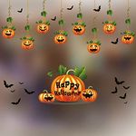 Halloween Window Stickers Halloween Pumpkin Window Clings Decals Halloween Decoration Stickers